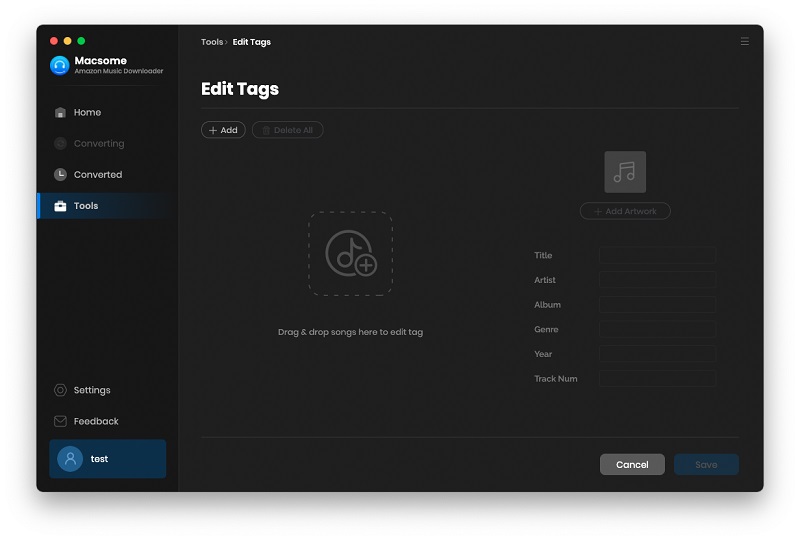 tag editor