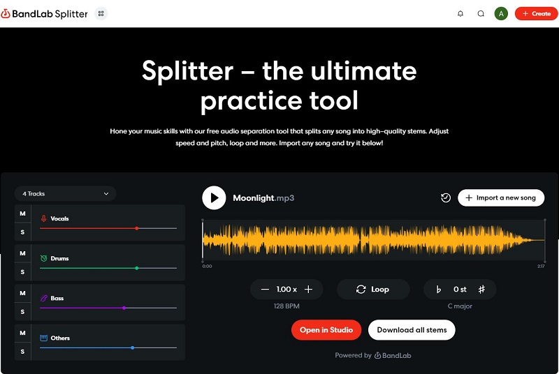 BandLab Splitter