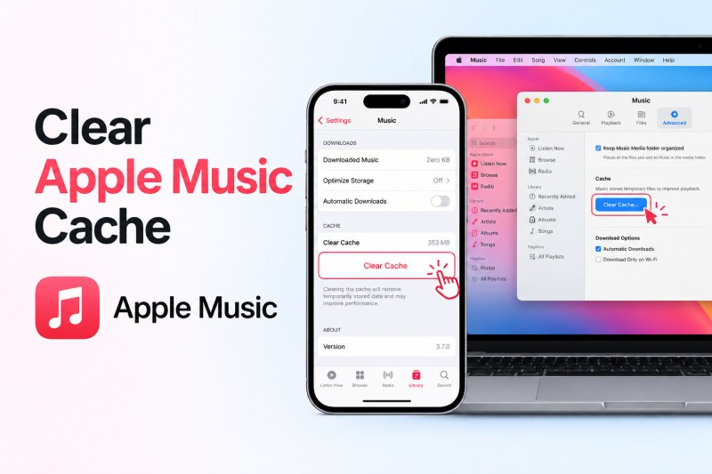 Clear Apple Music Cache
