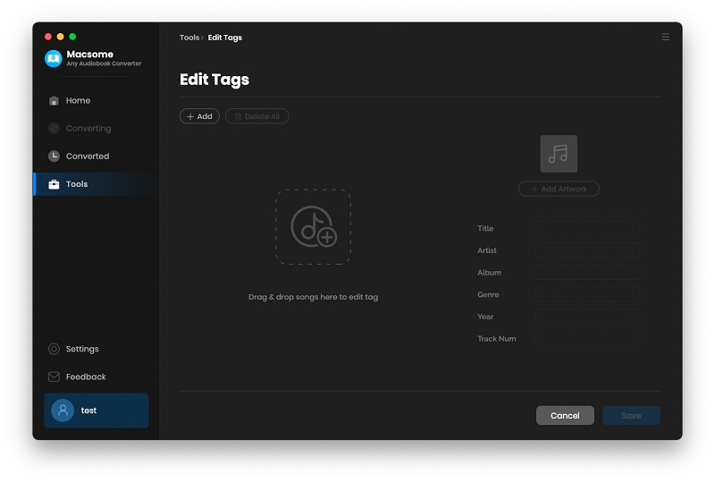 tag editor