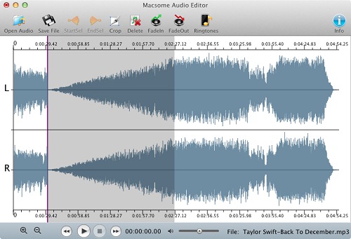 Free Audio Editor Mac Os X