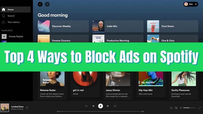 Block ads on Spotify