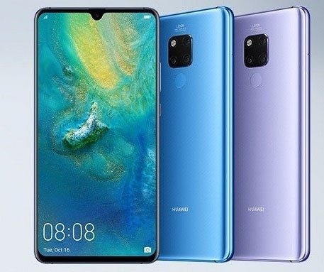 Save Spotify to Huawei Mate 20