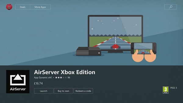 AirServer Xbox Edition