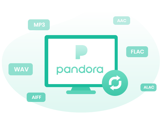 convert Pandora Music to MP3, AAC, WAV, FLAC, AIFF and ALAC