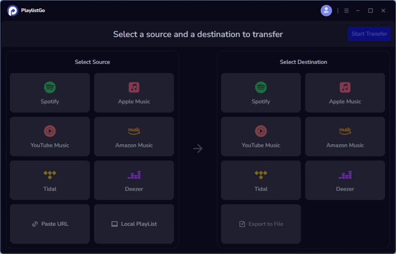 transfer playlist from spotify to YouTube Music