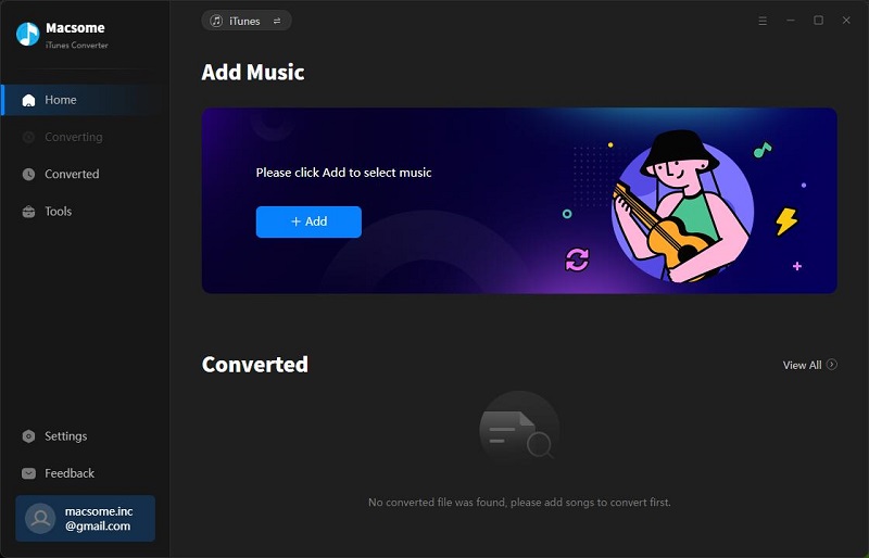 itunes music converter interface