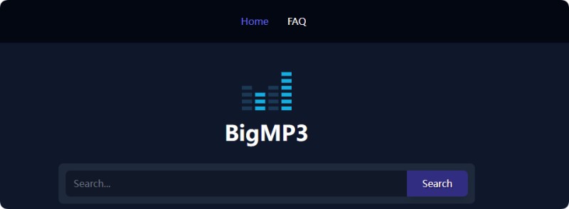 BigMP3 Free MP3 Music Downloader