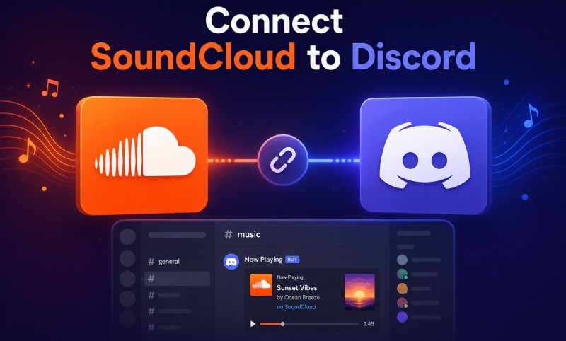 connect SoundCloud to Discord
