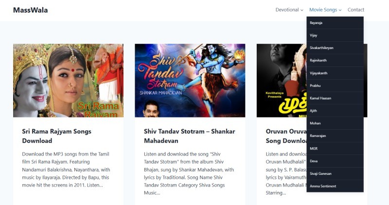 Masswala Devotional Tamil MP3 Download