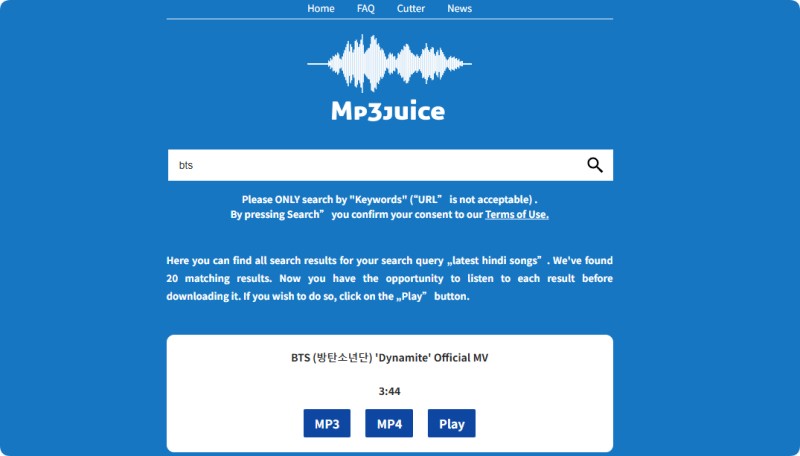 MP3Juice MP3 free download sites