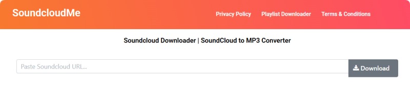 ScloudMe SoundCloud Downloader Online