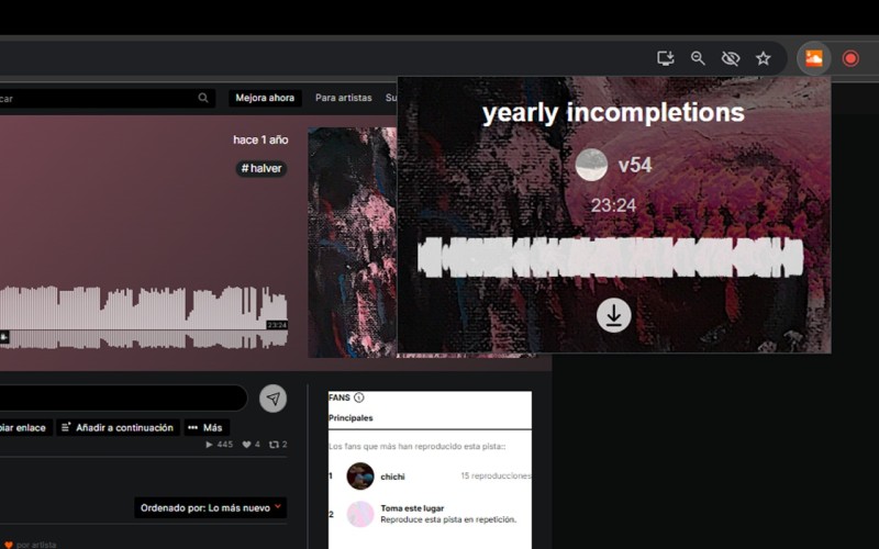 The SoundCloud Track Downloader Extension