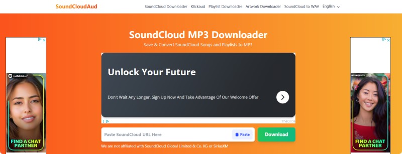 SoundCloudAud SoundCloud to MP3 Downloader