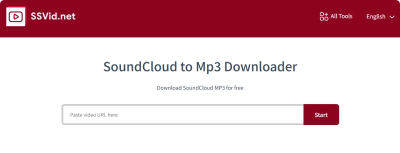 SSvid SoundCloud MP3 Downloader