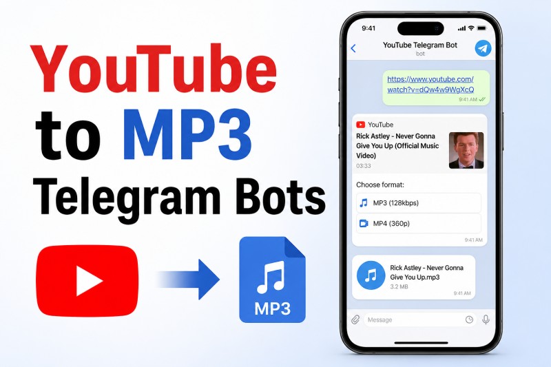 Best YouTube to MP3 Bots on Telegram