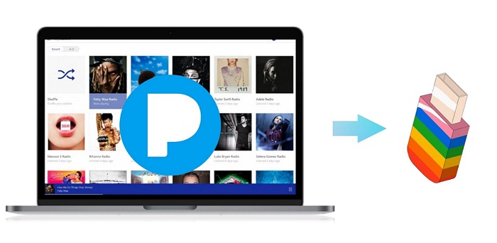 transfer pandora music to usb