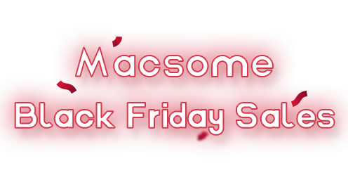 Macsome black friday banner