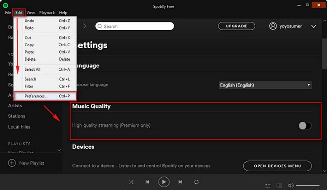 enable Allow Spotify to be opened from the 
															 	web