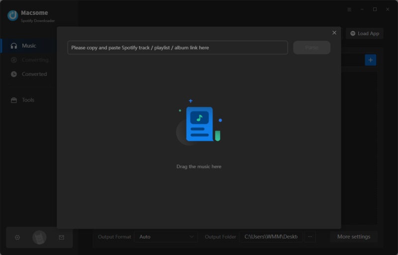 How to load Spotify playlist to Windows Media Player