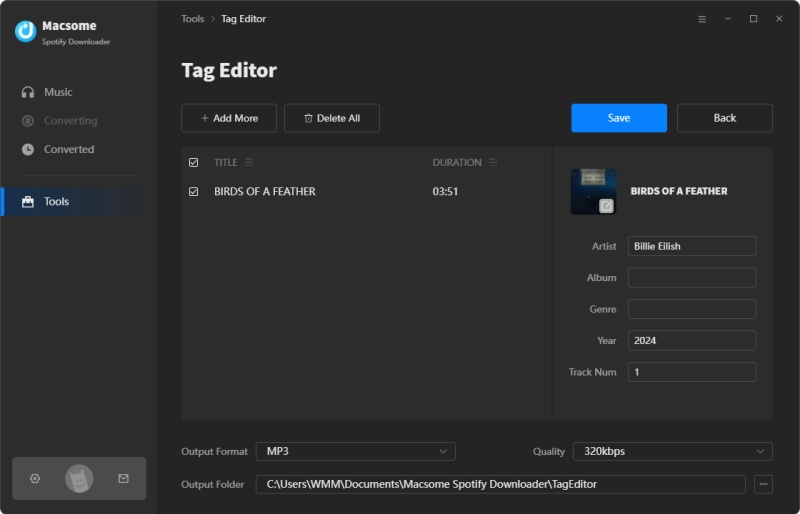 Tag Editor