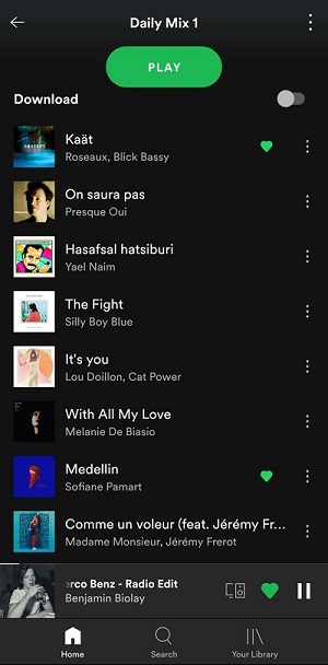 Download Spotify Daily Mix on your phone