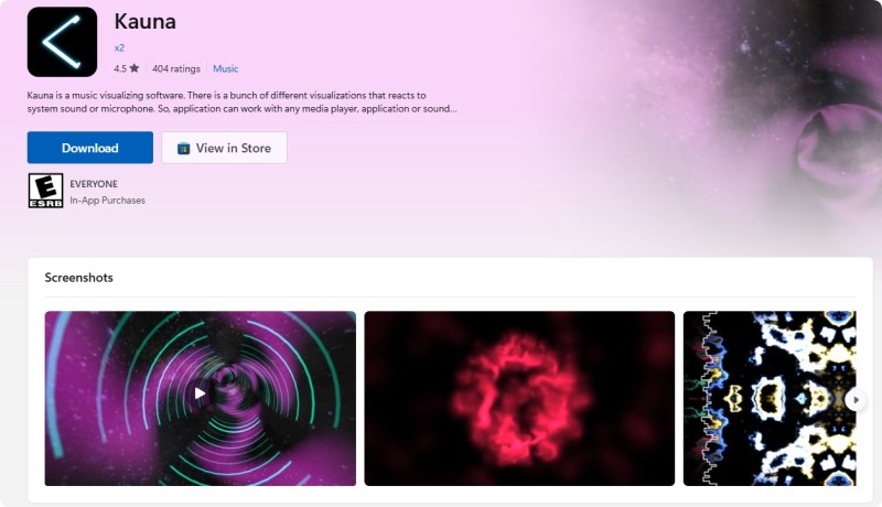 Kauna Spotify Visualizer