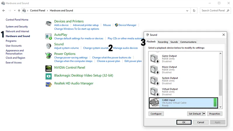 play spotify through mic using VB-Cable