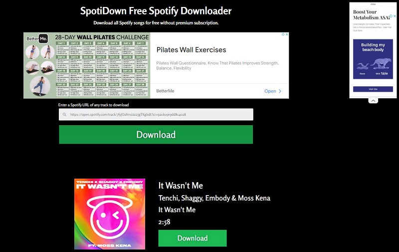 SpotiDown Free Spotify Downloader