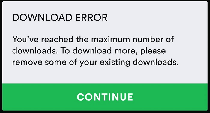 get rid of Spotify download limit