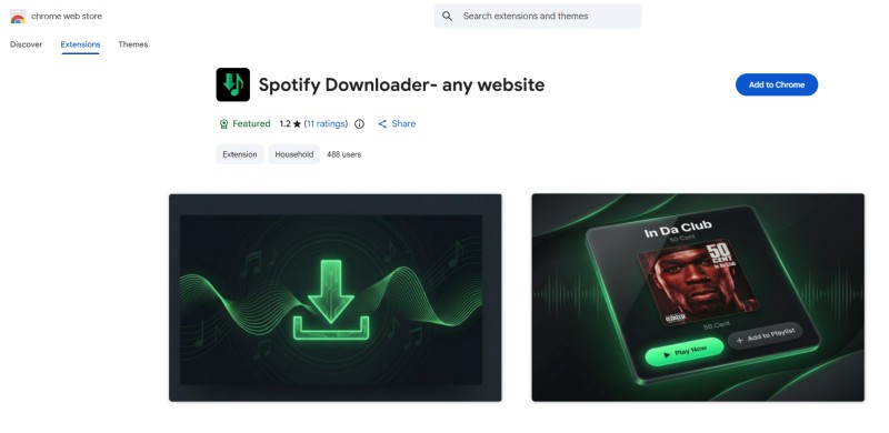 Spotify Downloader - Any Website