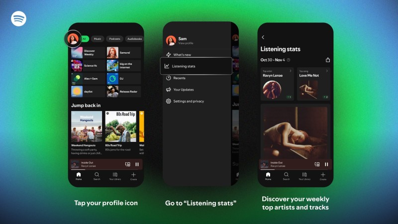 How to See Your Spotify Weekly Listening Stats