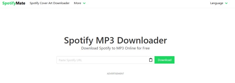 Download Spotify albums to MP3 using SpotifyMate