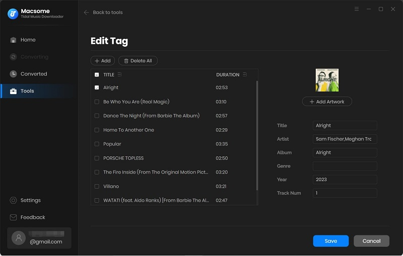 tag editor