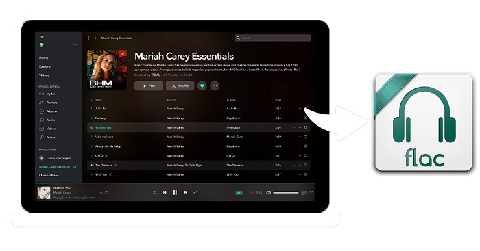 convert tidal music to flac