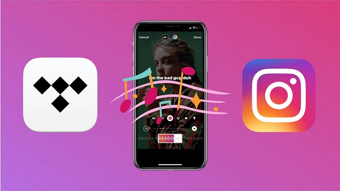  Add Tidal music to Instagram Stories