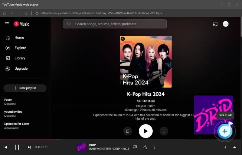 Add YouTube Music