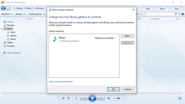 Import YouTube Music to Windows Media Player