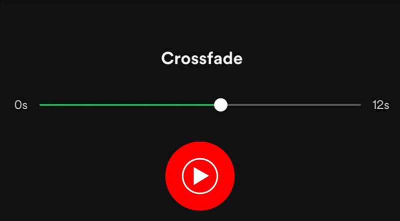 YouTube Music fade into next song