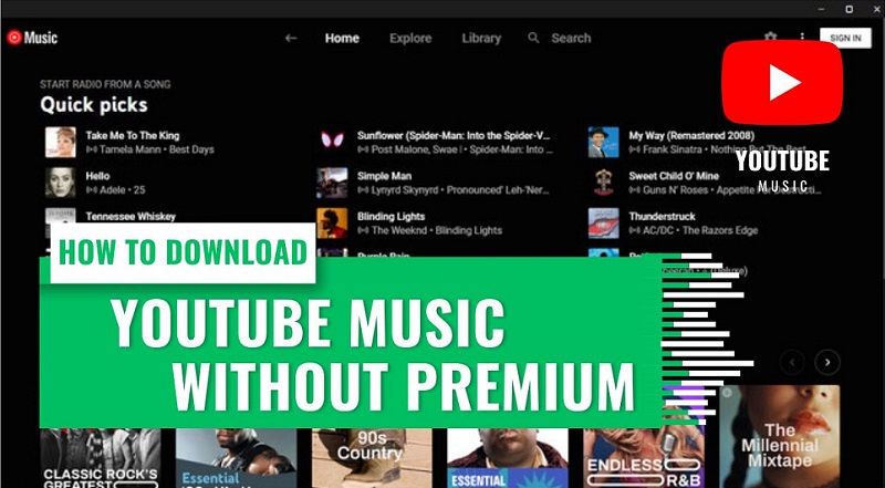 Download YouTube Music without Premium