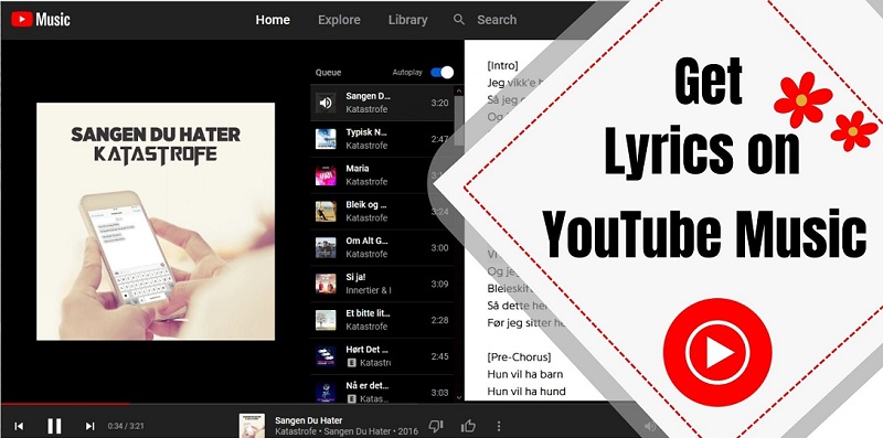 Enable Lyrics on YouTube Music