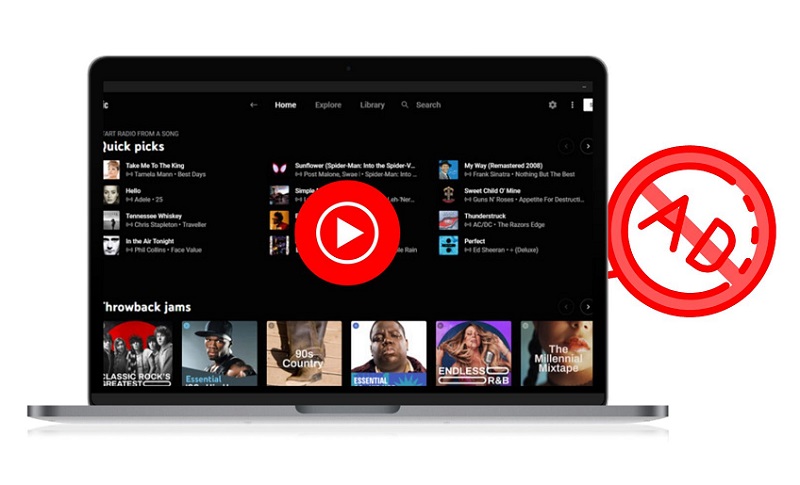 Listen to YouTube Music without ads