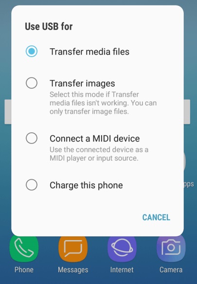 transfer YouTube Music to Samsung Music via USB